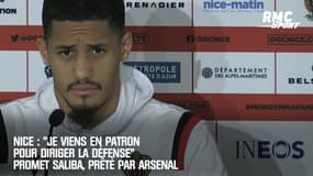 Nice : "Je viens en patron pour diriger la défense" promet Saliba, prêté par Arsenal