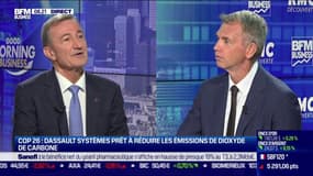 Bernard Charlès (Directeur Général de Dassault Systèmes): "Il y a réellement une transformation de l'industrie mondiale [...] On voit bien la difficulté considérable à évoluer pour l'ensemble du système économique mondial vers une économie durable"