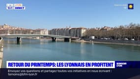Retour du printemps : les Lyonnais en profitent