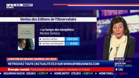 Muriel Beyer (Editions de l’Observatoire): "on est à 246.382" ventes du livre de Nicolas Sarkozy,
