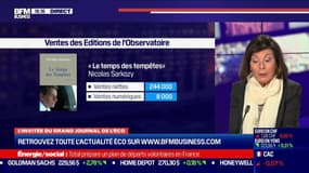 Muriel Beyer (Editions de l’Observatoire): "on est à 246.382" ventes du livre de Nicolas Sarkozy,