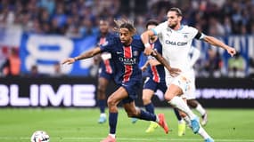 Bradley BARCOLA et Adrien RABIOT 