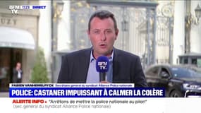Police: Fabien Vanhemelryck (Alliance) promet "une action très forte" ce vendredi à Paris