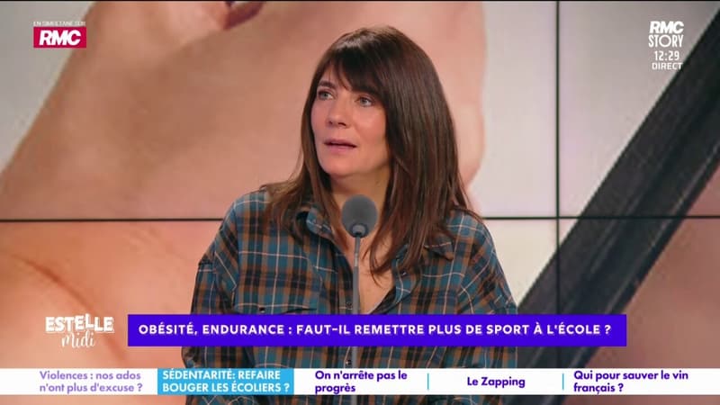 Remettre plus de sport à l'école : "Il n'y a plus de vrais sports", s'agace Estelle Denis