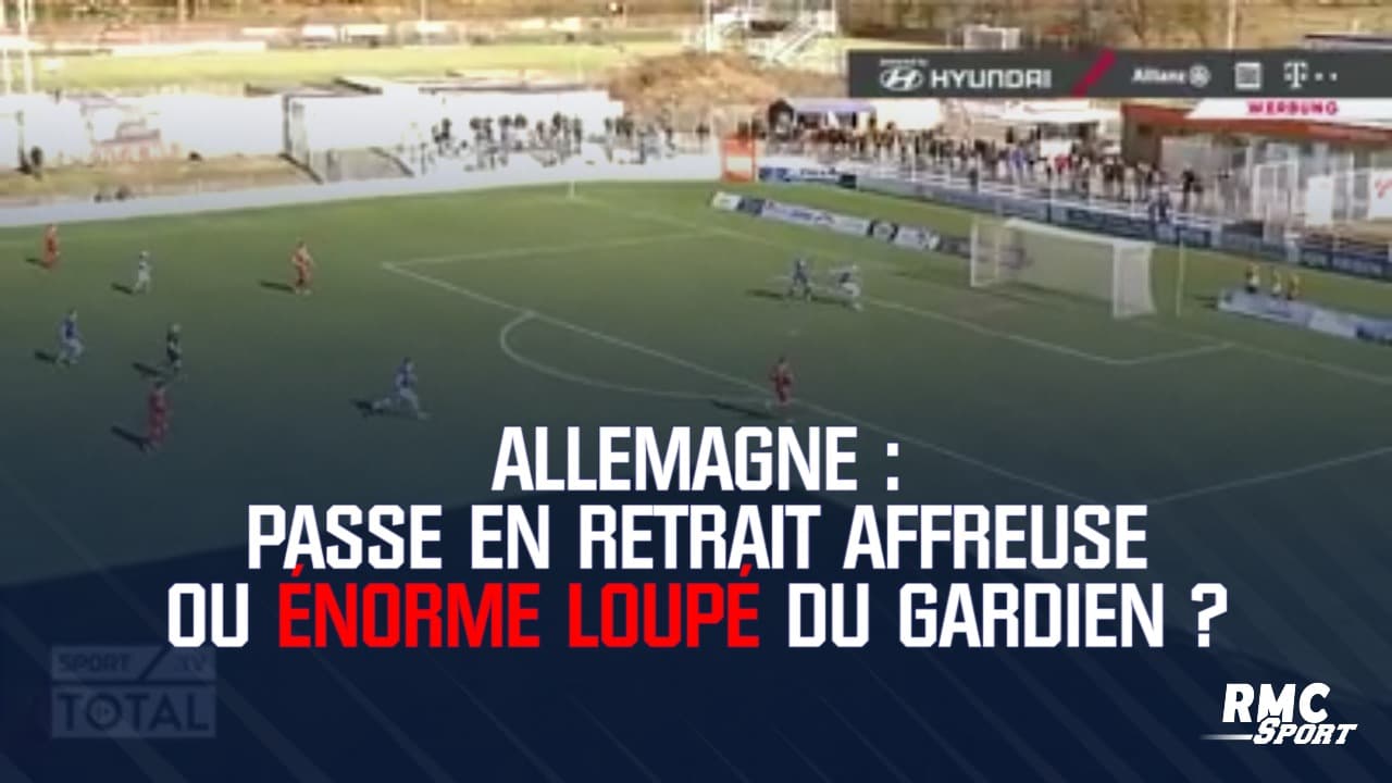 Allemagne Passe en retrait affreuse ou