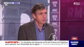 Coronavirus: "Le problème principal c'est le manque de lits et d'infirmières", estime le Pr Éric Caumes, infectiologue