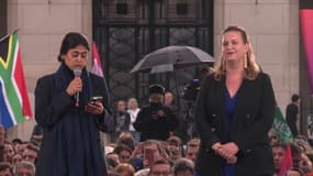 Élections législatives: "L'union ne peut pas tenir avec le poison distillé de la trahison", affirme Rima Hassan (LFI) au premier meeting du Nouveau Front populaire