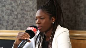 Aminata Diallo a donné un entretien exclusif à RMC, le 12 octobre 2022