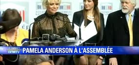 Pamela Anderson à l'Assemblée pour s'attaquer au foie gras