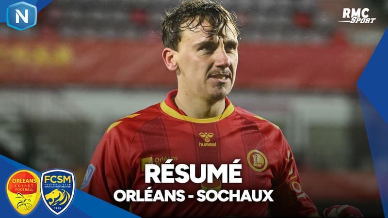 Résumé : Orléans 1-2 Sochaux, l'incroyable bourde (et rouge) du gardien