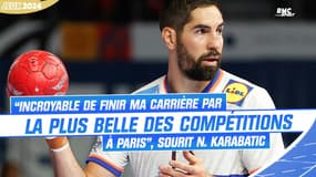 JO 2024 / Handball : “Incroyable de finir ma carrière par la plus belle des compétitions à Paris”, sourit N. Karabatic