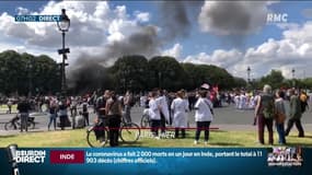 Manifestation des soignants: des cortèges calmes mais des heurts ont éclaté dans plusieurs villes
