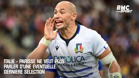 Italie - Parisse ne veut plus parler d'une éventuelle dernière sélection