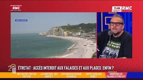  Surtourisme à Etretat : le maire interdit l’accès à certaines plages et falaises. Enfin ?
