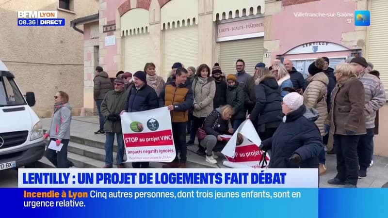 Lentilly : un projet de logements fait débat