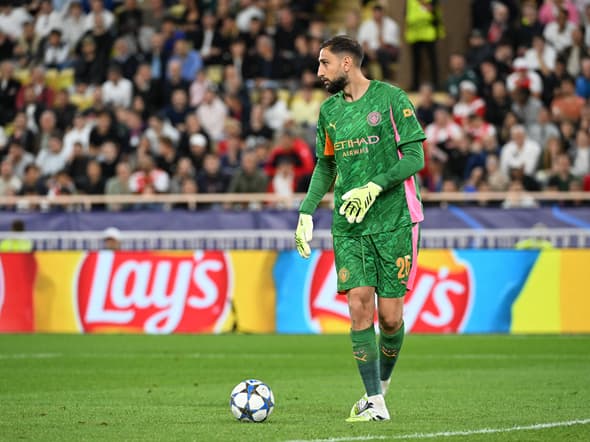 Gianluigi Donnarumma lors de Monaco-Manchester City, le 1er octobre 2025.