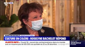 Nouvelles restrictions: Roselyne Bachelot "comprend la déception" des artistes