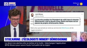 Stocamine: l'écologiste Loïc Minery démissionne