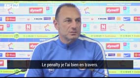 MHSC : "On nous a pas permis de gagner contre l'OM", Der Zakarian garde en travers le match nul