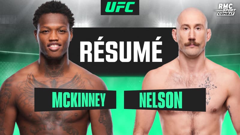 UFC Seattle : Ground and pound puis KO en 24 SECONDES entre McKinney et Nelson !