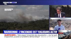 Story 3 : L'incendie est toujours actif à Narbonne - 09/07