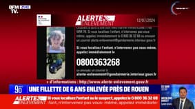 Alerte enlèvement: Célya, 6 ans, a disparu de son domicile de Saint Martin de l'If (Seine-Maritime)