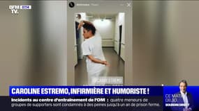 Covid-19: cette infirmière devenue humoriste a renfilé la blouse pour venir en renfort