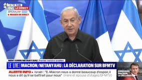 "Nous sommes en guerre, la civilisation contre la barbarie", déclare Benjamin Netanyahu 