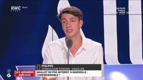 Maillot du PSG interdit à Marseille : compréhensible ? - 21/08