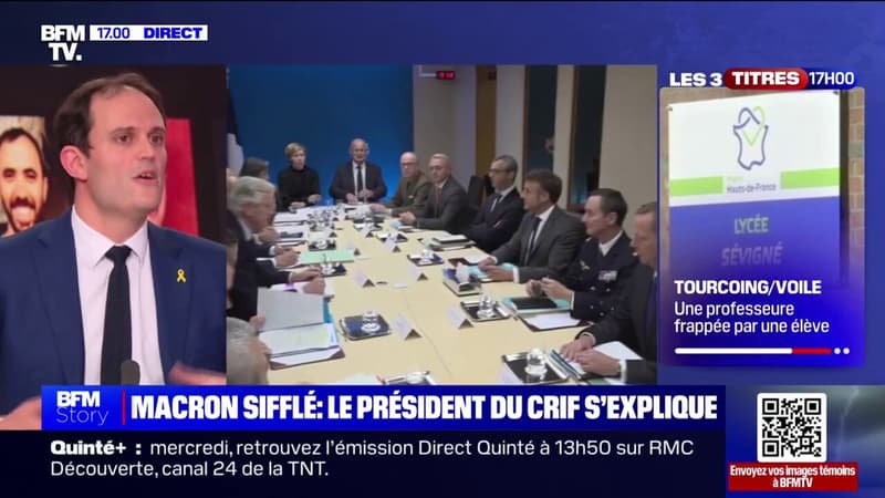 Emmanuel Macron hué au rassemblement du Crif: 