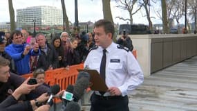 L'officier porte-parole de Scotland Yard a fait un point sur la situation, en fin d'après-midi.
