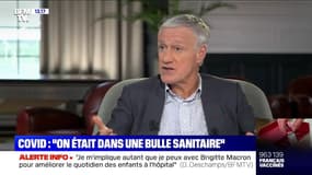 Didier Deschamps: "On a eu certains cas [de Covid-19] alors qu’on était dans une bulle sanitaire à Clairefontaine"