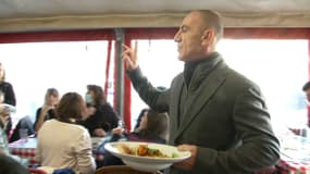 Christophe Wilson, patron du Poppies à Nice (Alpes-Maritimes), a ouvert son restaurant le 27 janvier 2021, bravant les règles sanitaires.