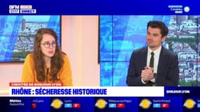 Rhône: Laurie Caillouet, hydrométéorologue, fondatrice de l'association Eau'dyssée, évoque la sécheresse