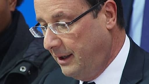 Le président français François Hollande