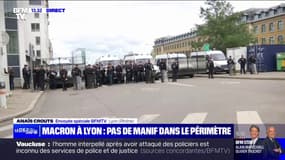 Emmanuel Macron à Lyon pour le 8-Mai: un important dispositif de sécurité mis en place autour de la prison Montluc