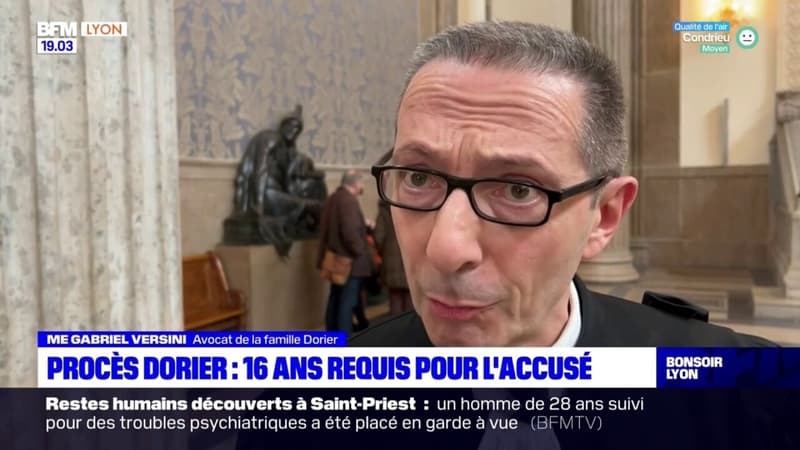 Procès Dorier : 16 ans requis pour l'accusé