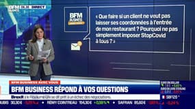 #BFMBusinessAvecVous "Que faire si un client ne veut pas laisser ses coordonnées à l'entrée de mon restaurant? Par @LorraineGMT