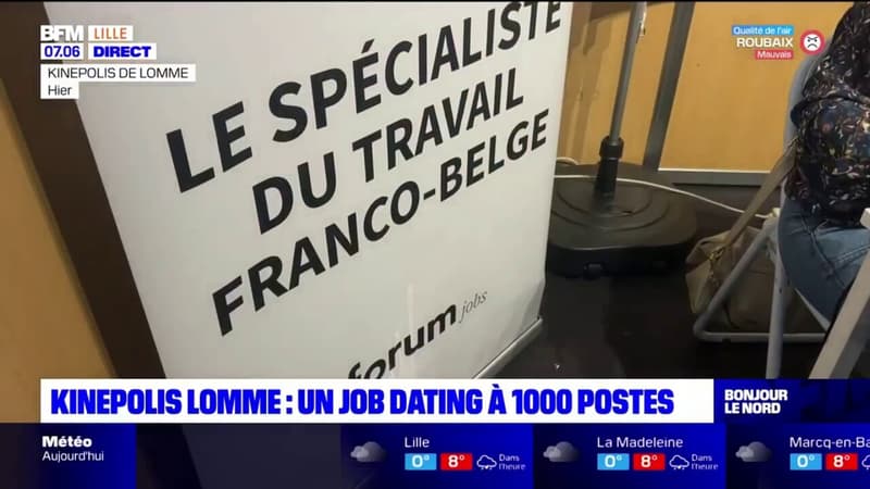 Lomme: un job dating au Kinepolis