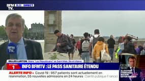 Extension du pass sanitaire: "une bonne chose" pour le maire de Saint-Malo (LR)