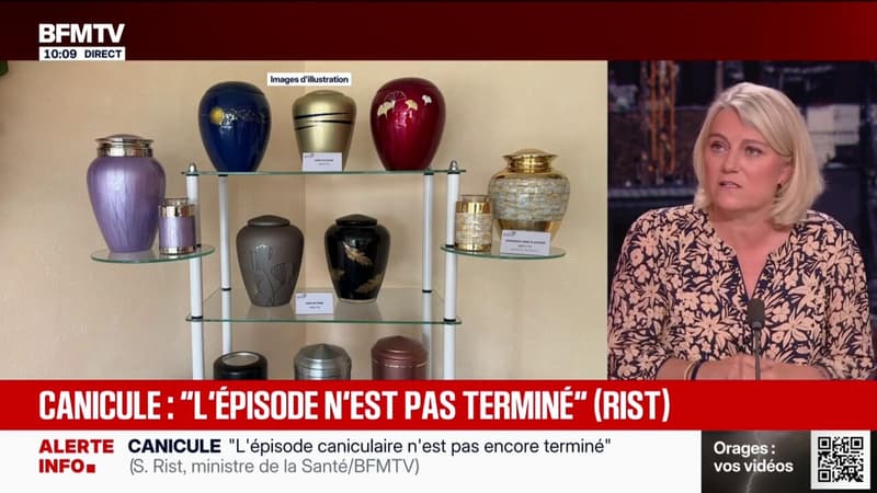 Canicule: "Il est temps encore ce week-end d'aller cogner à la porte du voisin pour savoir comme il va", affirme Stéphanie Rist