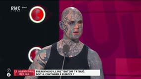 Freaky Hoody, l'instit pas comme les autres : "Je vais continuer à me recouvrir le corps de tatouages !"  