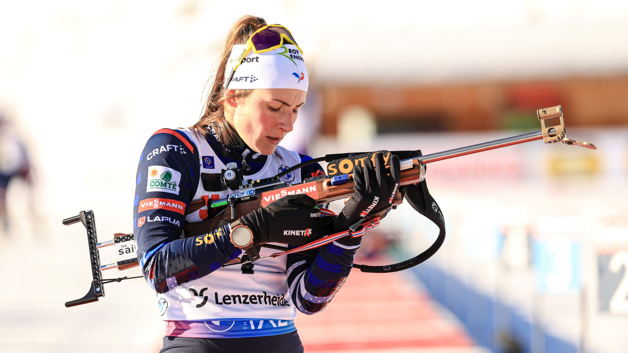 Biathlon: Magnifique Doublé Français, Braisaz-Bouchet Remporte La ...