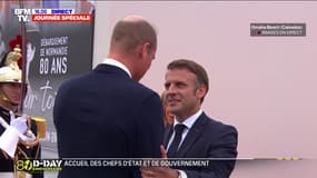 80 ans du Débarquement: le prince William arrive à la cérémonie internationale à Omaha Beach