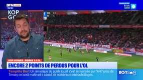 Ligue 1: l'OL peut avoir des regrets après le nul face à Reims