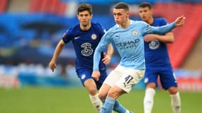 Phil Foden le 17 avril 2021.