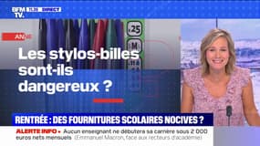 Les stylos-billes sont-ils dangereux pour la santé ? BFMTV répond à vos questions