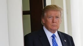 Le président Donald Trump à la Maison Blanche le 12 septembre 2017