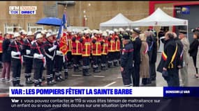 Var: les pompiers ont célébré la Sainte-Barbe
