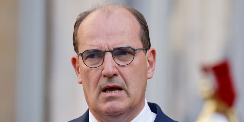 Jean Castex à Matignon, le 16 mai 2022